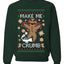 Make Me Crumb,Unisex Ugly Christmas Sweater, Crewneck Sweatshirts