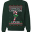 Official Candy Cane Licker, Unisex Ugly Christmas Sweater, Crewneck Sweatshirts