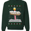 North Pole, Unisex Ugly Christmas Sweater Crewneck Sweatshirts