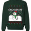 Snowman, Unisex Ugly Christmas Sweater Crewneck Sweatshirts