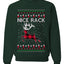 Nice Rack Well Hung, Unisex Ugly Christmas Sweater, Crewneck Sweatshirts