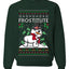 Snow Frostitute, Funny Unisex Ugly Christmas Sweater, Crewneck Sweatshirts