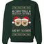 Christmas Festivi-Titties Are My Favorite, Unisex Ugly Christmas Sweater Crewneck Sweatshirts