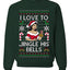 I Love To Jingle His Bells, Unisex Ugly Christmas Sweater, Crewneck Sweatshirts