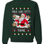 Milk And Titty Time, Unisex Ugly Christmas Sweater Crewneck Sweatshirts