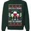 Jingle Bells, Zinfandel Pass The Cabernet Wine Drinker, Unisex Ugly Christmas Sweater, Crewneck Sweatshirts