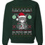 Look At Me Being All Festive And Shit, Unisex Ugly Christmas Sweater, Crewneck Sweatshirts
