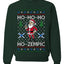 Skinny Santa Ho Ho Ho Ho-Zempic Weight Loss Shot, Unisex Ugly Christmas Sweater, Crewneck Sweatshirts