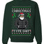 Santa Christmas Type Shit, Unisex Ugly Christmas Sweater Crewneck Sweatshirts