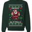 Merry Blitzmas, Football Christmas Sweater Design, Unisex Ugly Christmas Sweater Crewneck Sweatshirts