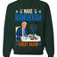 Make Hanukkah Great Again, Unisex Ugly Christmas Sweater Crewneck Sweatshirts