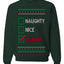 Naughty Nice, Latina, Latin American Humor Christmas Design, Unisex Ugly Christmas Sweater, Crewneck Sweatshirts