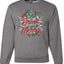Eat Drink and Be Merry, Christmas Holiday Design Unisex Christmas Sweater, Crewneck Sweatshirts