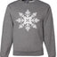 Snowflake, Pretty Holiday Christmas Design, Unisex Christmas Sweater, Crewneck Sweatshirts