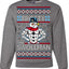 Frosty the Swoleman Funny Workout Lifting Snowman MovieUgly Christmas Sweater Crewneck Sweatshirt