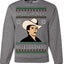 Ya Llegaron Las Nieves De Enero Chalino January Snow Ugly Christmas Sweater Crewneck Sweatshirt