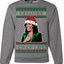 Kamala La La Funny Santa Hat Classic Xmas Song Carol Ugly Christmas Sweater Crewneck Sweatshirt
