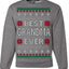 Best Grandma Ever Classic Winter Holidays Ugly Christmas Sweater Crewneck Sweatshirt