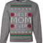 Best Mom Ever Classic Winter Holidays Ugly Christmas Sweater Crewneck Sweatshirt