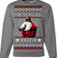 Jesus Is Him Funny Gen Z Viral Meme Shades Slang Ugly Christmas Sweater Crewneck Sweatshirt