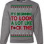 It's Beginning to Look a Lot Like F This Clean Funny Ugly Christmas Sweater Crewneck Sweatshirt