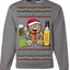 Arriba Abajo Al Centro Pa'Dentro Cheers to Health Salud Ugly Christmas Sweater Crewneck Sweatshirt