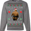 Ugly Ath Sweater Merry Chrithmith, Butt Viral Ugly Ass Boxing Fight, Funny Ugly Christmas Sweater Crewneck Sweatshirt