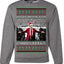 I'll Be Home for Xmas Donald Trump Ugly Christmas Sweater Crewneck Sweatshirt