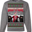 Daddy's Home Red Suit, I'll Be Home For Christmas | Funny Santa Clause President Donald Trump Xmas Sweaters Crewneck Sweatshirt