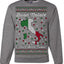 Buon Natale e Felice Anno Nuovo! Merry Christmas and Happy New Year Ugly Christmas Sweater Crewneck Sweatshirts