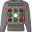 Deck the Halls with Bocce Balls, Funny Classic Italy Italian Sports Ugly Christmas Sweater Crewneck Sweatshirts