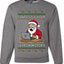 Santa Saw Your Search History, Funny Internet Humor, Ugly Christmas Unisex Sweater, Crewneck Sweatshirts