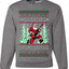 Should I Sleigh Or Should I Go, 80s Rock n' Roll Song, Electric Guitar, Ugly Christmas Unisex Sweater, Crewneck Sweatshirts