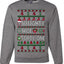 Naughty Nice 41, Ugly Christmas Unisex Sweater List, Extra Festive, Crewneck Sweatshirts