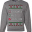 Funny Meme List Naughty, Nice, 41, Ugly Christmas Unisex Sweater, Crewneck Sweatshirts