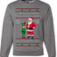 When I Think About You I Touch My Elf, Unisex Ugly Christmas Sweater, Crewneck Sweatshirts