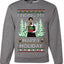 Finding My Happy Holiday, Unisex Ugly Christmas Sweater, Crewneck Sweatshirts
