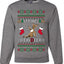 I'm His Reindeer, Unisex Ugly Christmas Sweater Crewneck Sweatshirts