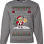 Redacted Naughty List Access Denied, Unisex Ugly Christmas Sweater Crewneck Sweatshirts