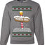 North Pole, Unisex Ugly Christmas Sweater Crewneck Sweatshirts