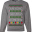 Spreading Christmas Cheer, Unisex Ugly Christmas Sweater Crewneck Sweatshirts