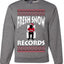 Fresh Snow Records Hip Hop Parody, Unisex Ugly Christmas Sweater, Crewneck Sweatshirts