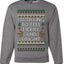 I'm Trying To Feel Merry And Bright, Unisex Ugly Christmas Sweater, Crewneck Sweatshirts