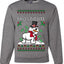 Snow Frostitute, Funny Unisex Ugly Christmas Sweater, Crewneck Sweatshirts