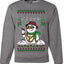 Snow Ice Pimp, Funny Unisex Ugly Christmas Sweater, Crewneck Sweatshirts