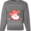 Santa's Favorite Cabrona, Unisex Ugly Christmas Sweater, Crewneck Sweatshirts