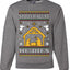 Spoiler Alert He Dies Nativity Scene, Unisex Ugly Christmas Sweater, Crewneck Sweatshirts
