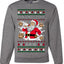 Milk And Cookie Time, Unisex Ugly Christmas Sweater, Crewneck Sweatshirts