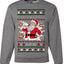 Milk And Titty Time, Unisex Ugly Christmas Sweater Crewneck Sweatshirts
