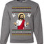 Disappointments All Of You Jesus, Unisex Ugly Christmas Sweater Crewneck Sweatshirts
